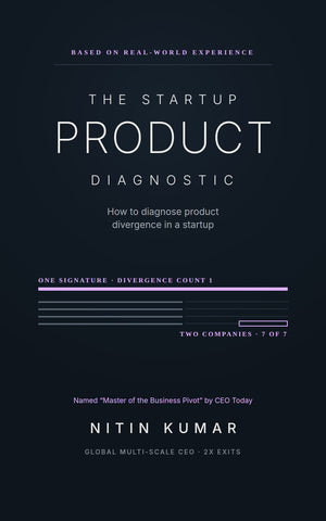 Cover of The Startup Product Diagnostic by Nitin Kumar