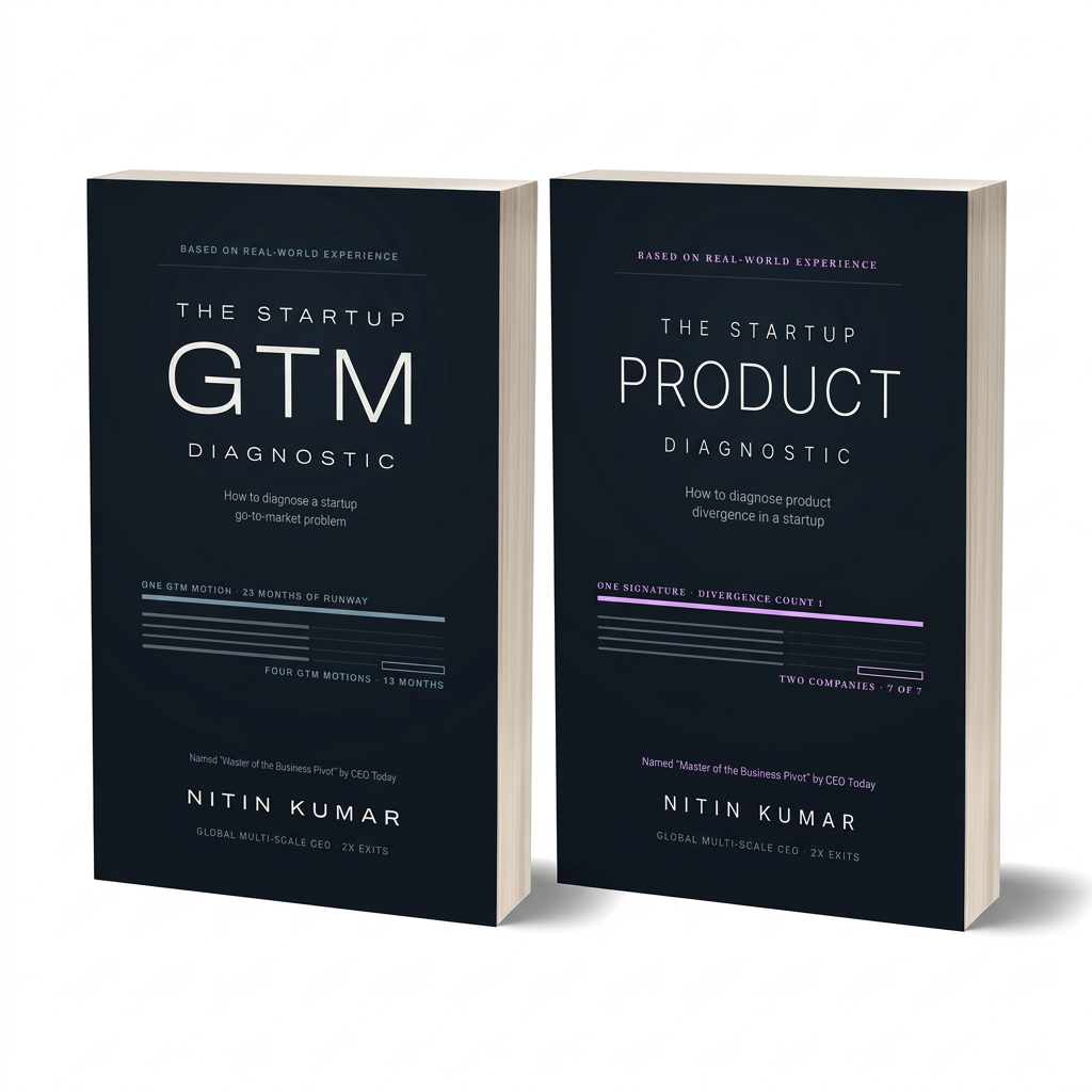 The Startup Diagnostics Bundle: GTM + Product Diagnostic (2 Paperbacks)