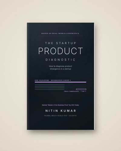 The Startup Product Diagnostic by Nitin Kumar, pocket paperback